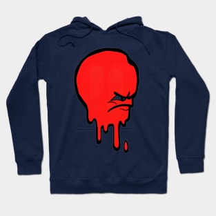 Melting Frown Face Hoodie